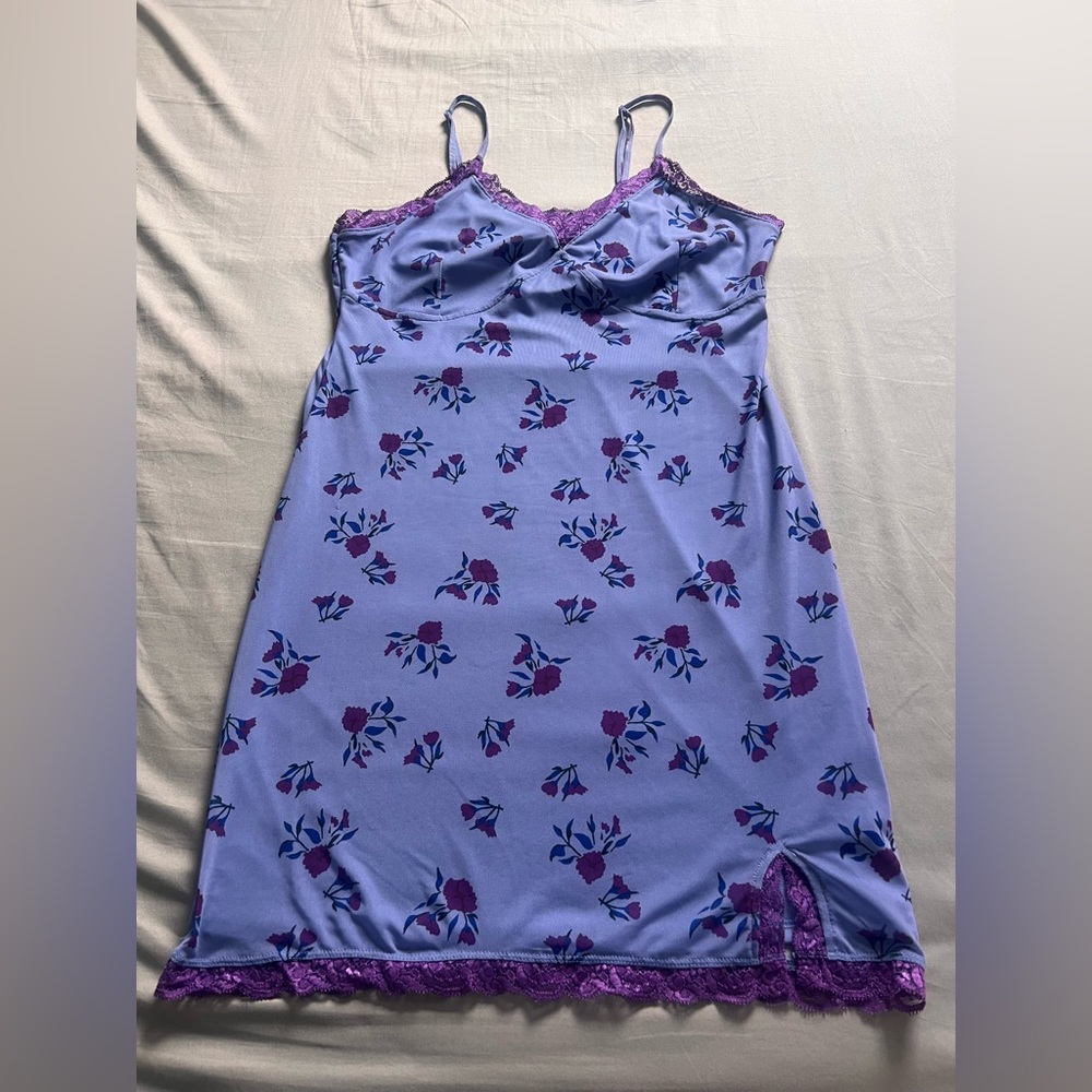 Wild Fable Women’s Elegant Purple Floral Dress. Size L. 

No tags.